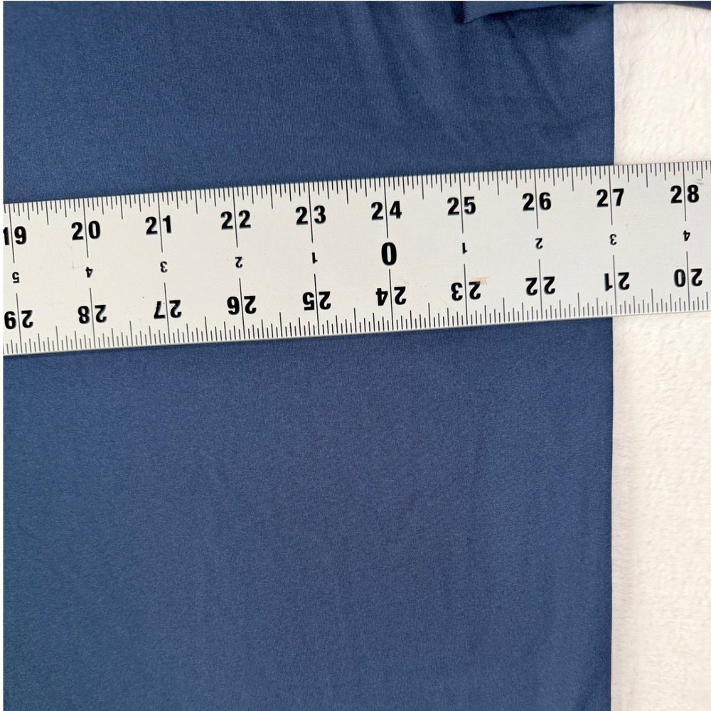 Peter Millar Summer Comfort Mens XXL Navy Blue Kirby Sleeve Logo Golf Polo Shirt - Picture 5 of 9